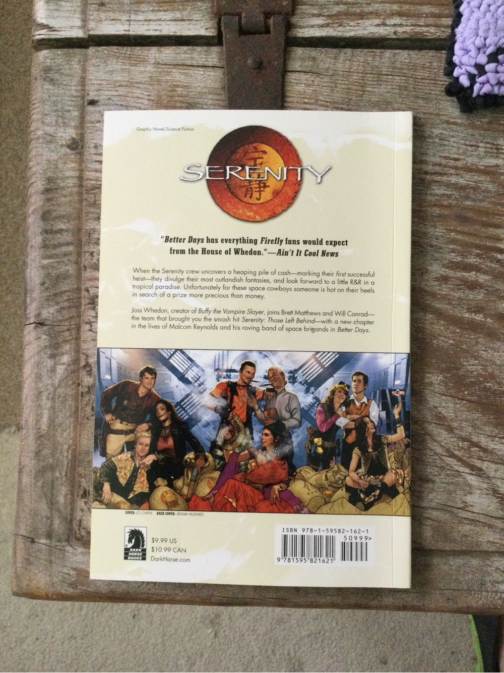 Serenity: Better Days Sci-fi Graphic Novel #2 - Picture 2 of 2